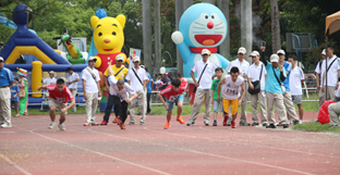 廠慶運動會100公尺徑賽